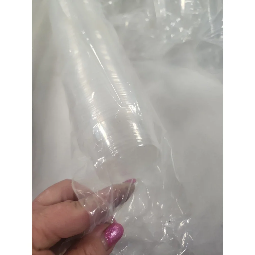 300 2 Oz Clear Plastic Disposable Cups With Lids Portion Cups 999P20/999PL2